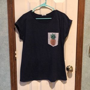 Pineapple boutique top